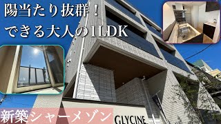 陽当たり抜群！できる大人の1LDK《新築シャーメゾン》太陽光発電、IoTマンション、最上階、ワークスペース、ウォークインクロゼット、ホテルライク、駅近物件、etc…