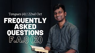 Oct 22nd | அந்நியபாஷைகள்-அடிக்கடி கேட்கப்படும் கேள்விகள் (2) | Pastor Gracewin | PWC-Tamil