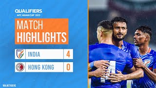 India vs Hong Kong Full Highlights | AFC #AsianCup2023 Qualifiers
