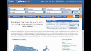 How to find free public records