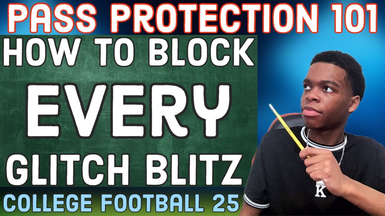 How To Block Every Glitch Blitz In Ncaa 25 Youtube
