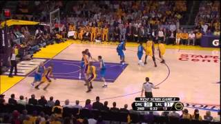 Lakers Triangle Offense vs. Dallas