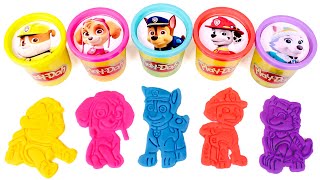 Manualidades de Paw Patrol con Play Doh 🐶🌈🙌 Vídeos para niños