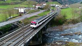 TRAINSPOTTING (VOL. 6675) Trenes Renfe desde un Drone (UHD 4K)