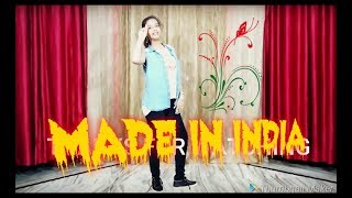 ★★★ Made in india  Dance | Janhvi Singh |★★★ Guru randhawa song With lyrics