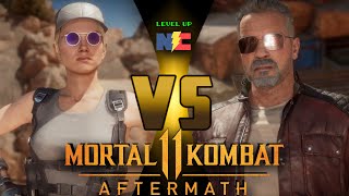 VS Series Mortal Kombat 11 Aftermath [SONYA (Sarah Connor) vs TERMINATOR (T-800)]