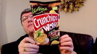 NEW Crunchips Wow Chips flavour Terrifying Jalapeno \u0026 cream cheese inferno Germany