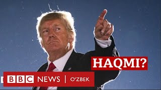 Трамп урушда Украинани айблади ва Зеленскийга халқ ишонмаётганини айтди  BBC News O'zbek