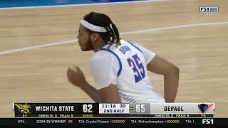 DePaul Men's Basketball vs. Wichita State Game Highlights