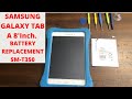 SAMSUNG GALAXY 8'INCH TAB A|| BATTERY REPLACEMENT|| SM-T350|| DIY||