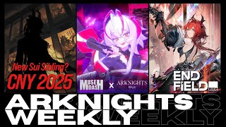 6th Sui Sibling, Anniversary Celebrations, No Global Terra Book??? | Arknights Weekly