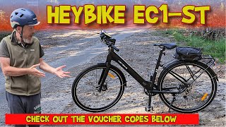 Heybike EC 1-ST Commuter E-Bike review . A light weight well made ebike at a great price