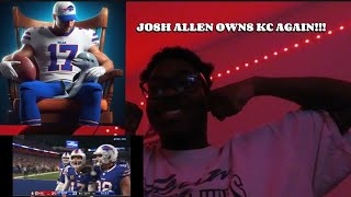 DeeReacts to Josh Allen pockets KC Againnnnn!!!! Bills vs Chiefs highlights