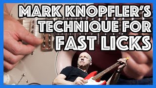 Mark Knopfler's Technique For Fast Licks (and how you can use it creatively!) Guitar Lesson Tutorial