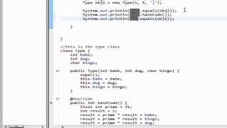 Java jdk 7 tutorial 21 getClass and hashCode method
