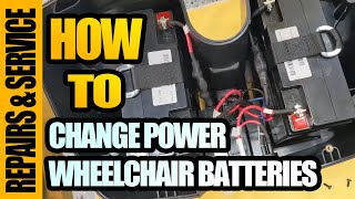 🔋How to Replace The Batteries On A Power Wheelchair