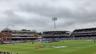 New Zealand national anthem v England Lords Cricket World Cup final Sunday 14th July 2019