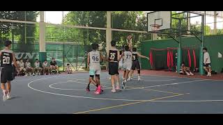 4Q raffles basketball cup 2024. team swiss vs team cat high. 11112024