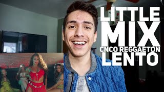 CNCO, Little Mix- Reggaeton Lento(Official Music Video)| Reaction
