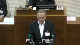 追加議案の上程②・採決 津山市議会令和4年6月定例会（6月28日）