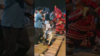 ആളുകളെ പിടിക്കാൻ പോകുന്ന തെയ്യം😮🔥 part 10 #theyyam #tulunad #theyyamkerala #theyyam_songs #gulikan