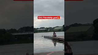 Girls enjoying at the Lake #asmr #shortsvideo