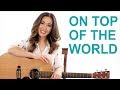 On Top of the World - Imagine Dragons Guitar Tutorial with Play Along