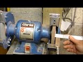 Bench Grinder. Setup to correct Wobble and Vibration