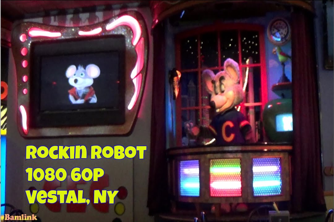Rockin Robot Chuck E Cheese S Studio C Alpha Vestal Ny September 2016
