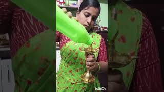 🙏 முதல் பிரம்ம முகூர்த்த பூஜை✨ நினைத்தால் நடக்கும்#shorts#pooja#trending#divine#tamilvlog#shortsfeed