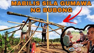 MAY FRAME NA NG ANAHAW SA KUBO PROJECT SA BUKID | KUMAIN NG PANANGHALIAN