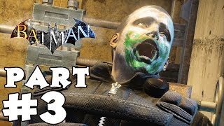 Batman Arkham Asylum Gameplay Walkthrough - Part 3 - Jokerr Toxin!
