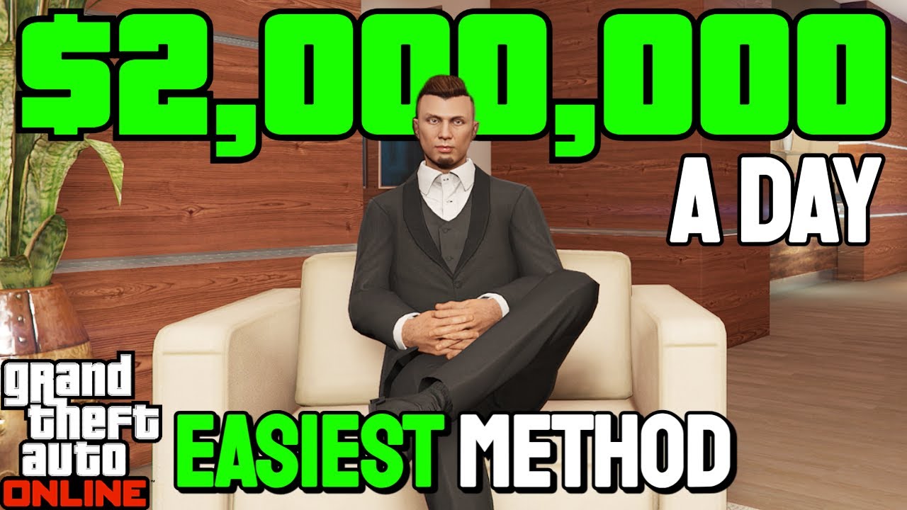 How To Make $2,000,000 A Day While AFK! GTA 5 Online Passive Income ...