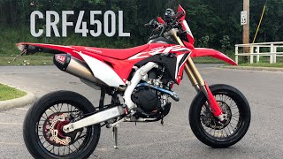 2020 CRF450L Supermoto First STREET Ride