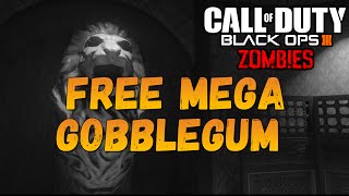 SHADOWS OF EVIL - FREE MEGA GOBBLEGUM TUTORIAL (BLACK OPS 3 ZOMBIES)