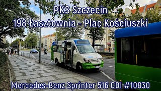 PKS Szczecin - linia 198, Mercedes-Benz Sprinter 516 CDI #10830