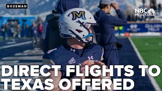 United offers direct flights from Bozeman to Dallas ahead of FCS championship