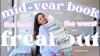 the BEST & the WORST books i’ve read so far this year 📖✨ *mid-year book freakout tag*