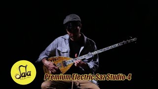 Premium Electric Saz Studio-4 | Octaver And Leslie Effects Installed