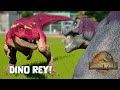 DINOSAURIOS DE DINO REY ATACAN MI PARQUE! APOCALIPSIS Vastatosaurus y dinos híbridos JW Evolution 2