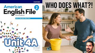 Unit 4A Who Does What? | Present Perfect, Housework, Make vs Do, Y/J Sounds – AEF 3rd Edition Book 2