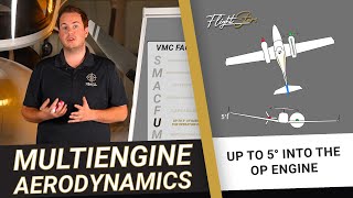 Diamond DA42 Multi-Engine Aerodynamics – VMC Factors - Up to 5° of Bank Into the Operating Engine