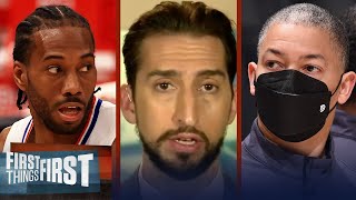 It's undeniable that Clippers tanked to avoid facing Lakers — Nick Wright | NBA | FIRST THINGS FIRST
