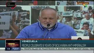 Bolivarian Anti-Imperialism Day celebrated in Venezuela