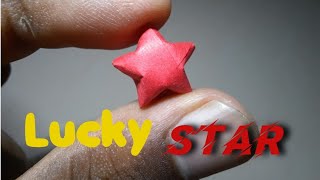 Origami Lucky Star ⭐️⭐️⭐️