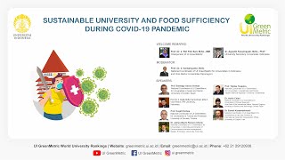 Sustainable University and Food Sufficiency During COVID 19 - UIGM Int. Webinar #1