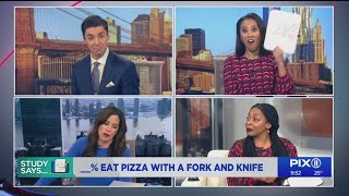 PIX11 Morning News hosts play pizza-themed "Study Says..."