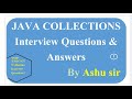 Java collections framework interview questions Answers{Mostly Interviewer Asked Collection} Ashu sir