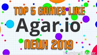 Top 5 games like AGAR.IO! NEW 2024!