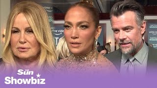 Jennifer Lopez sparkles at premiere for rom-com  'Shotgun Wedding', Josh Duhamel, Jennifer Coolidge